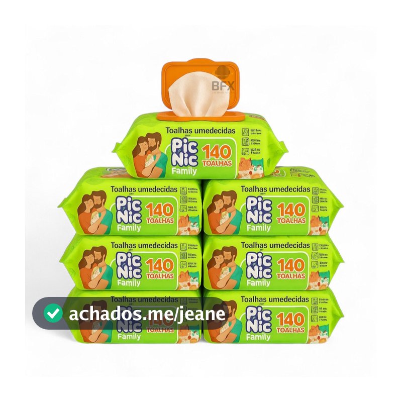 Caixa 840 Lenços Toalhas Umedecida Premium Mimo Recem Nascido Bebe Pet e Adulto Atacado Promoção lenço umedecido