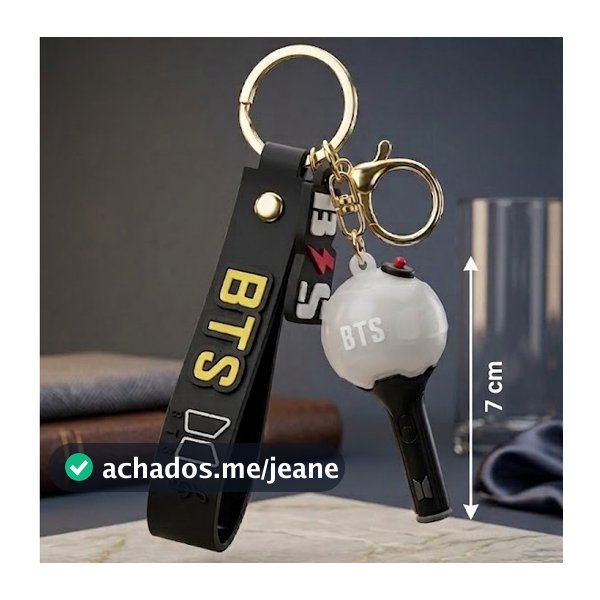 Chaveiro silicone Bts Army Bomb lightstick  kpop