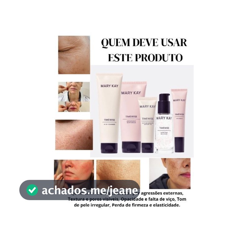 kit avançado de 20+ a 50+ time wise 3d Mary Kay| tratamento para manchas na pele, pé de galinha, rugas, ressecamento