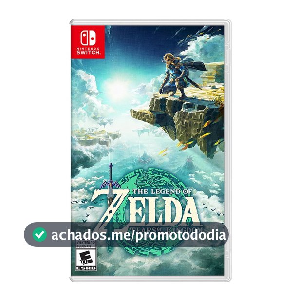 The Legend of Zelda Tears of the Kingdom Switch Midia Fisica