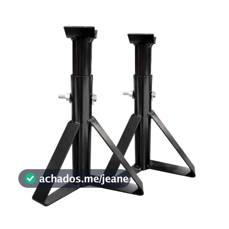 1 Ou 2 Cavaletes Automotivos 2 Toneladas Reforçado Para Carro