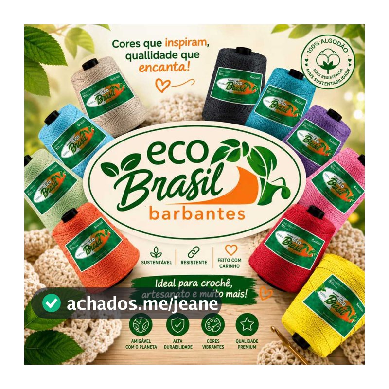 BARBANTE ECO BRASIL SOBERANO 700G ORDEM 06
