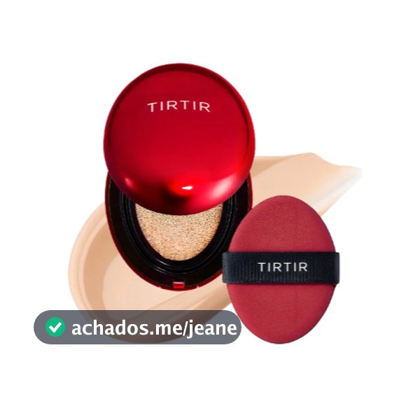 Base Cushion Tirtir Mask Fit Red Cushion 18g 21N Ivory Alta Cobertura Longa Duracao K-Beauty