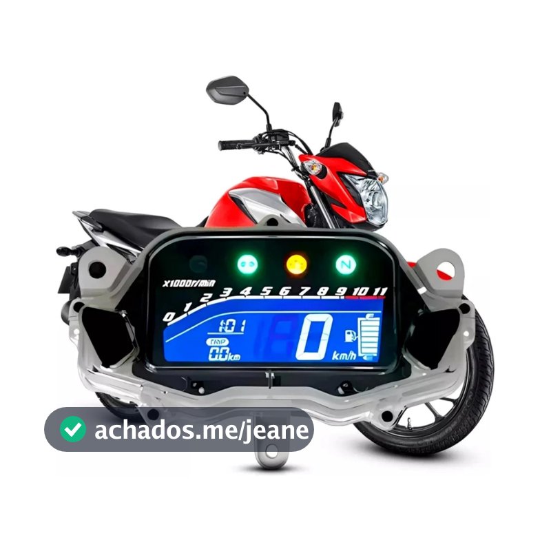 PAINEL COMPLETO MOTO HONDA BLACKOUT FAN TITAN 160 2015 2016 2017 2018 2019 2020 2021 2022 ESD EX