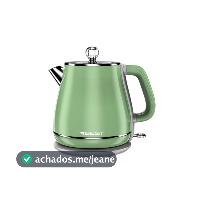 Chaleira Jarra Bule Eletrica Térmica Yd-1830c 127 V Verde Best