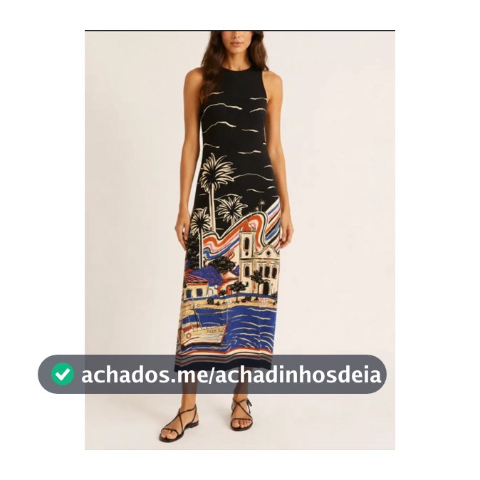 VESTIDO MIDI LENÇO PARATY FARM