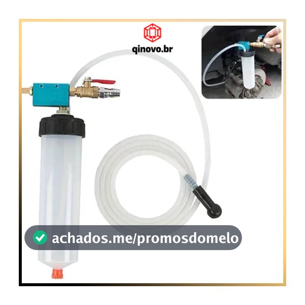 Ferramenta de Troca de Óleo de Freio Hidráulico para Automóveis e Motocicleta com Kit Drenado