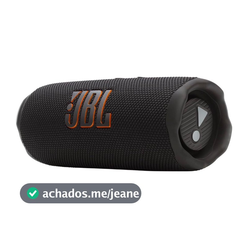 Caixa De Som Bluetooth Jbl Flip 7 JBLFLIP7BLKBR Preta