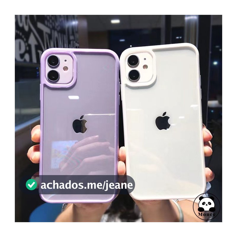 Monee Silicone Anti-Impacto Case Capa Capinha De Celular Para iPhone 18 11 12 13 14 15 16 17 Pro Max Plus