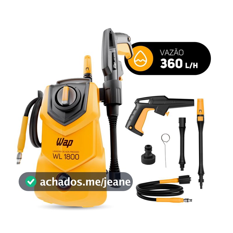 Lavadora de Alta Pressão Wap WL 1800