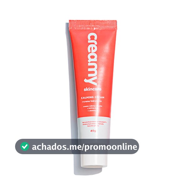 Gel Creme Hidratante Calmante Facial - Calming Cream - Creamy Skincare - 40g