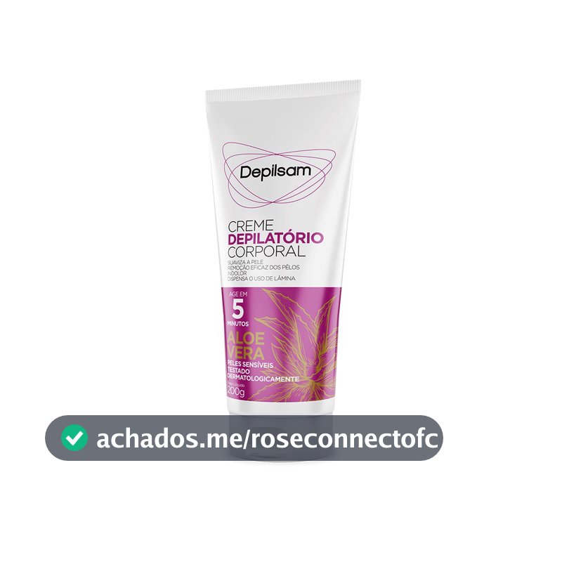 Creme Depilatório Corporal Depilsam Aloe Vera 200G