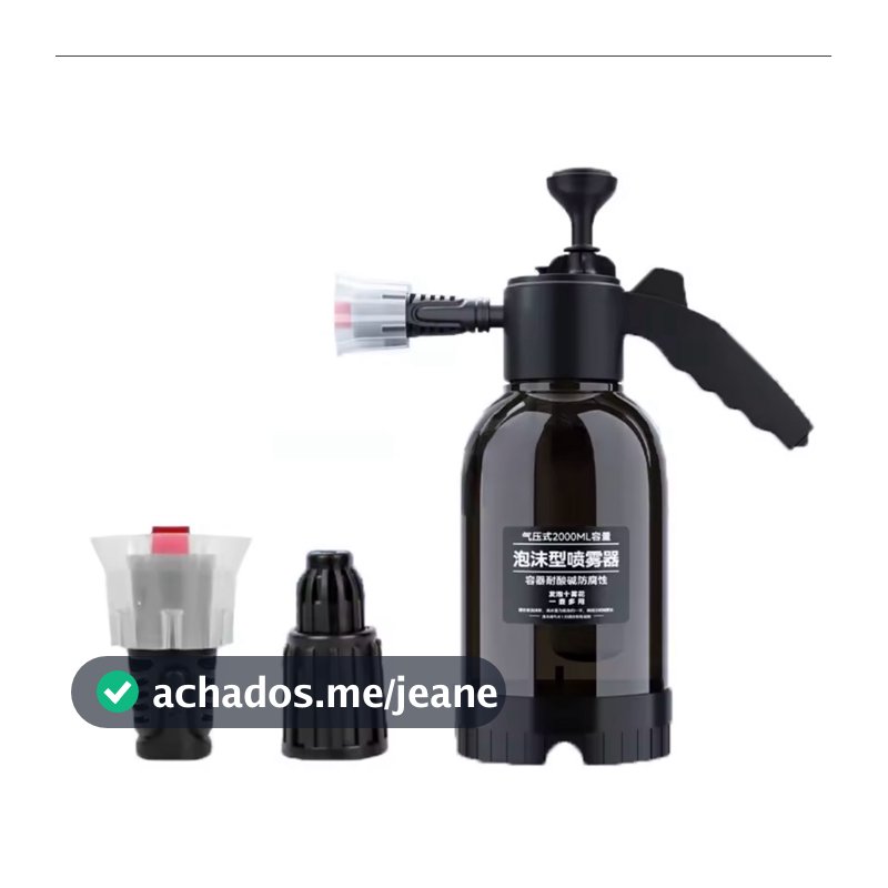 snow foam manual pulverizador de espuma borrifador lava carro moto estética automotiva shampoozeira lança espuma neve