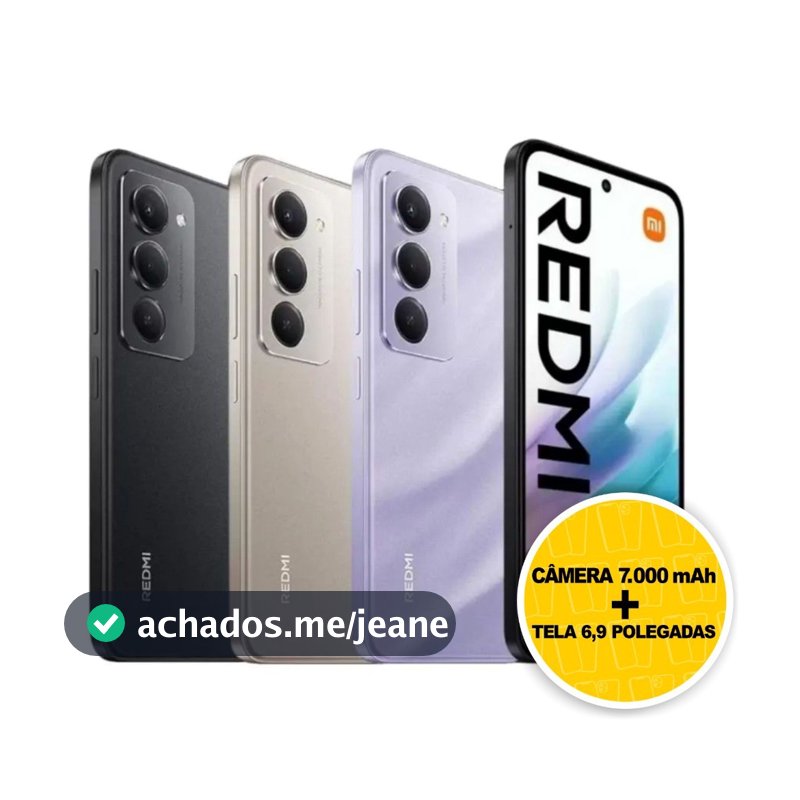 Smartphone Xiaomi Redmi 15 256gb/128gb Versão Global Original Envio IMEDIATO