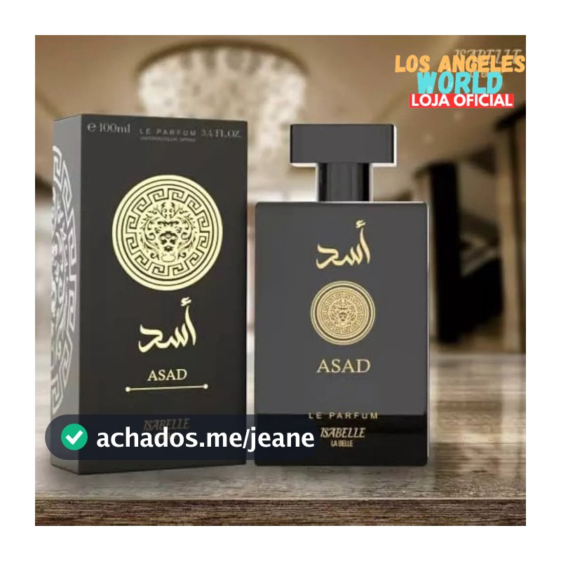 Perfumes 100ml árabe alta fixação 48hrs Original Isabelle La Belle 48 horas asad bourbon fakhar