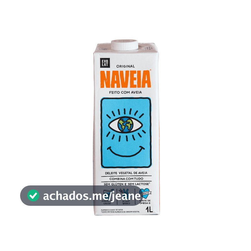 Leite Vegetal Aveia Naveia Original 1L Sem Lactose