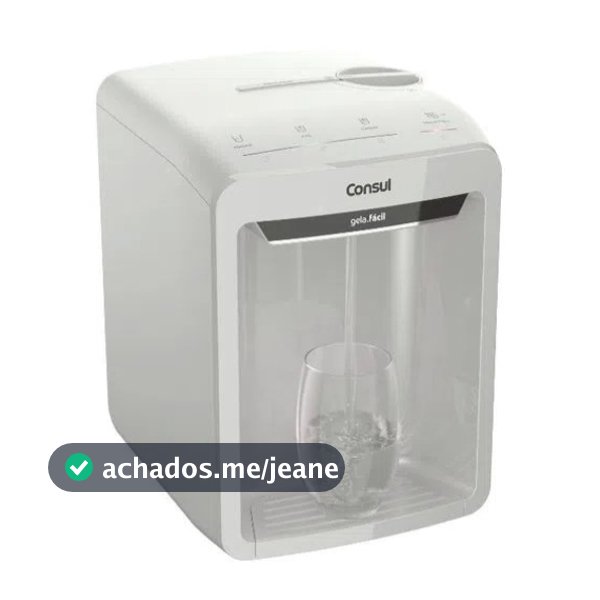 Purificador de Água Consul Refrigerado Eletrônico CPB33AB Branco Bivolt