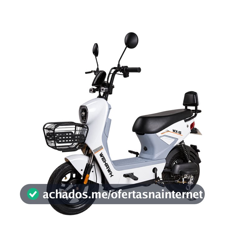 Bicicleta  Elétrica  WX-15 Wehawk 800W Bat Litio  48V 20AH Pré Montada