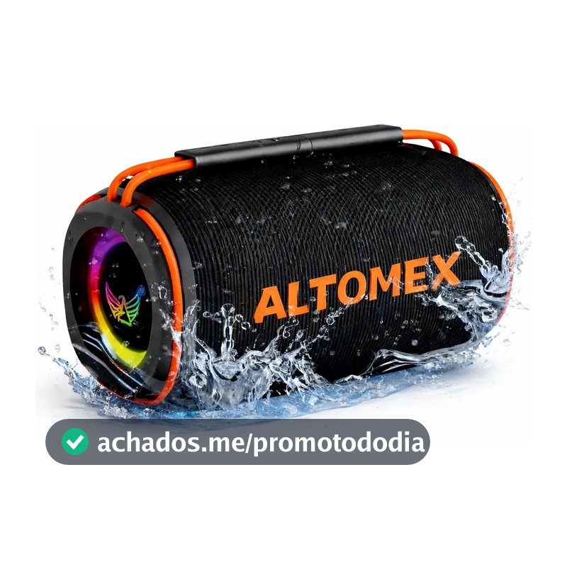 Caixa Caixinha De Som Bluetooth Potente Pendrive Fm Sd Portátil Ipx6