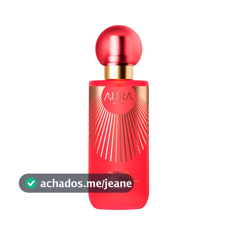 Body Splash Aura Beauty Venus Love 200ml
