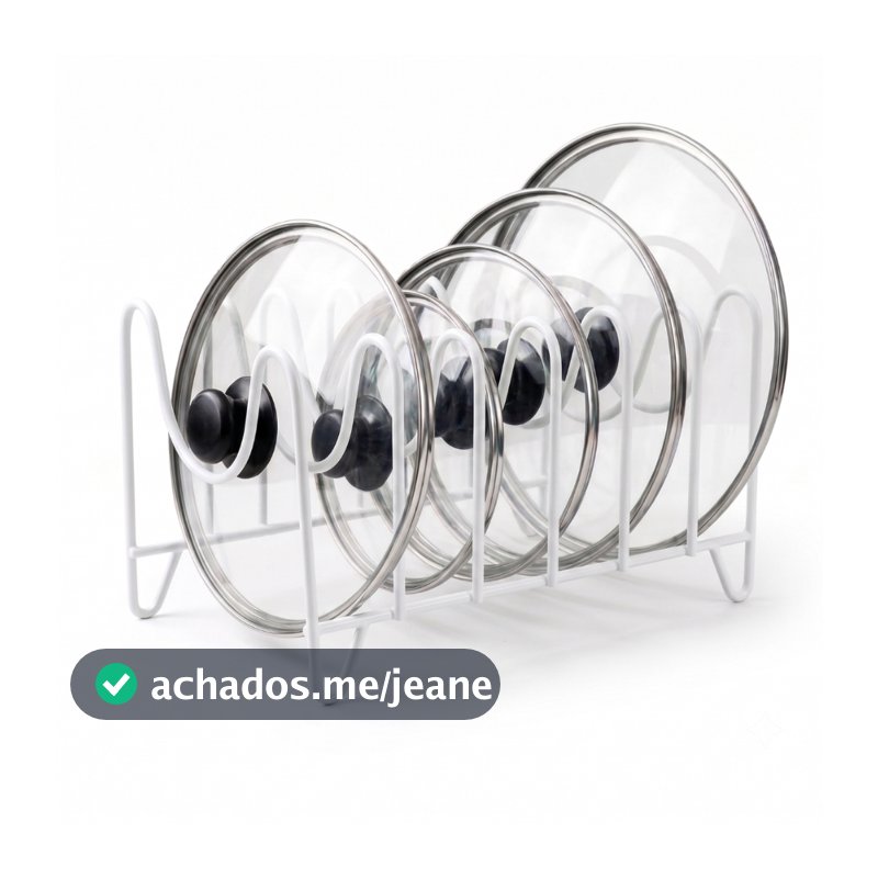 Kit Organizador Tampas Panela Suporte Aramado Armario Cozinha Gaveta Divisoria Pratos Aco Resistente