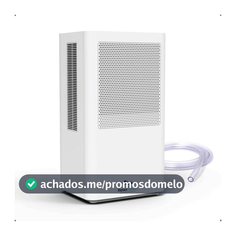 Desumidificador Ar Ambiente Elétrico Anti Mofo Relaxmedic
