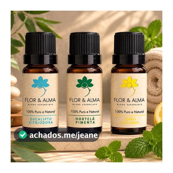 Kit Respire com Liberdade(Breathe) Flor e Alma 30 ml
