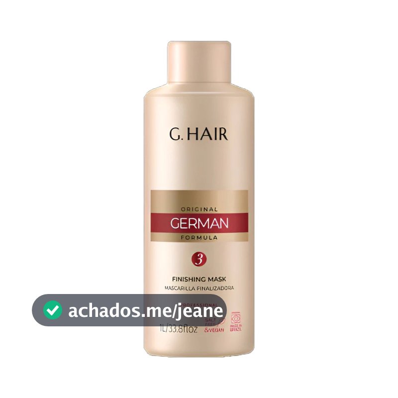 Máscara Finalizadora G.Hair Alemã Passo 3 1L