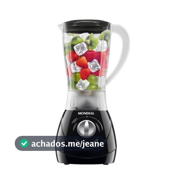 Liquidificador Easy Power 550w 2 Vel Preto L-550 Mondial