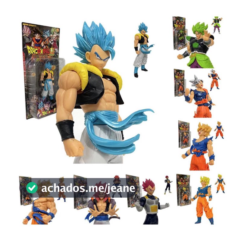 Boneco Dragon Ball Z Goku Super Broly Sayajin action figure 20 cm Original