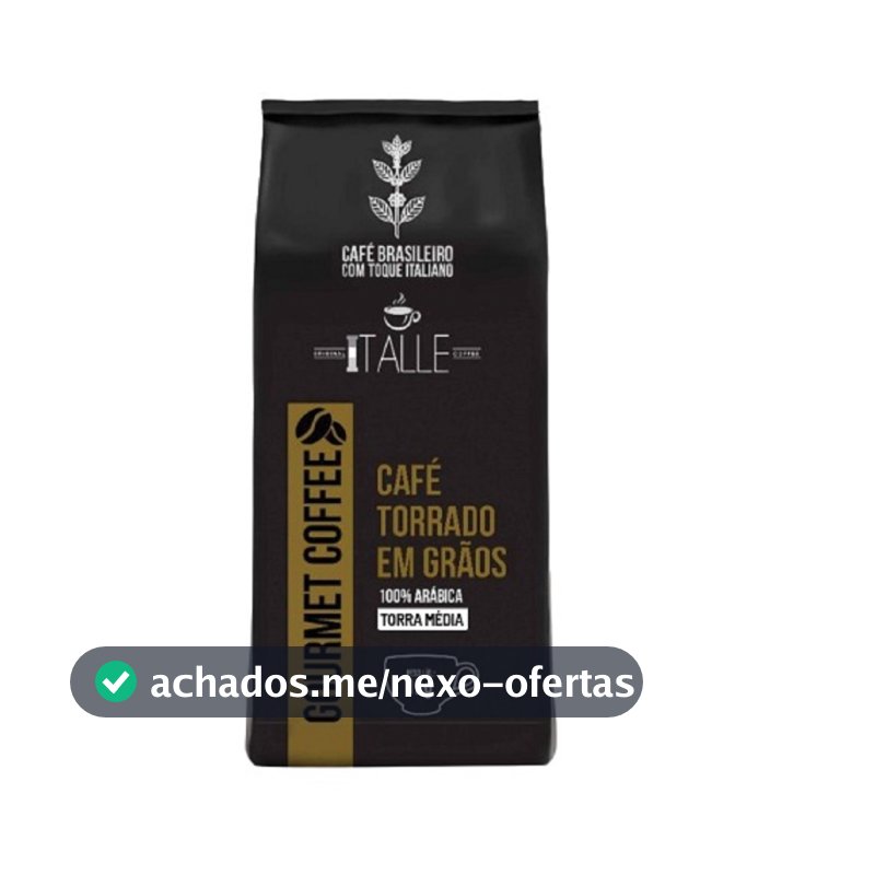 Cafe Graos Torra Media Gourmet Café Italle 1kg
