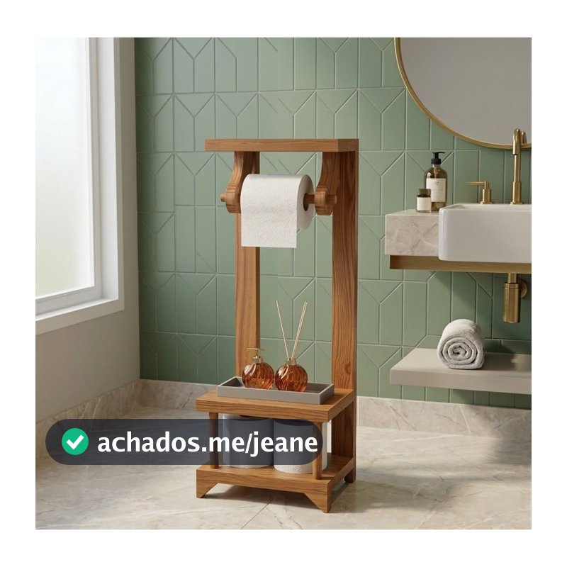 PAPELUX ROYALE LUXO DECORATIVO PARA BANHEIRO   MADEIRA