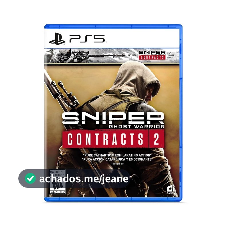 Sniper Ghost Warrior Contracts 1 &  2 Double Pack PS5 Midia Fisica