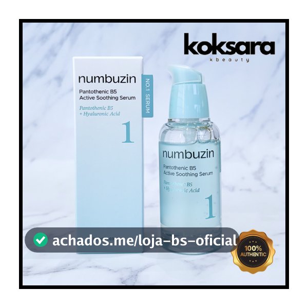 numbuzin no.1 pantothenic b5 active soothing serum 50ml