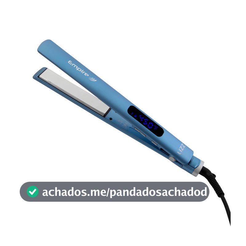 Prancha Alisadora Empire Titanium Bivolt 230°C/450°F - Lizz Pro