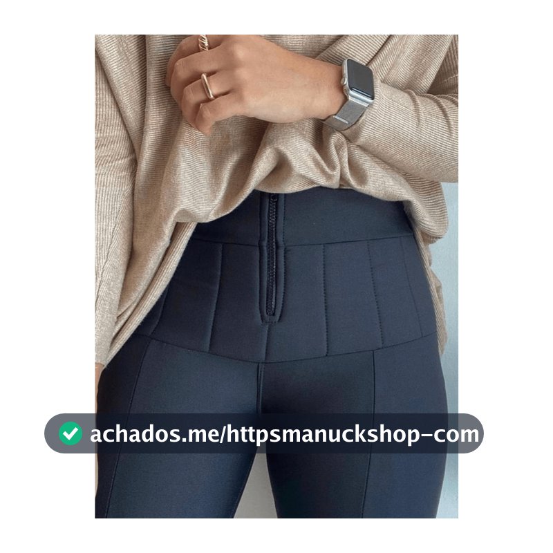 Calça Lipo Tecido Suplex Power Modeladora feminina legging