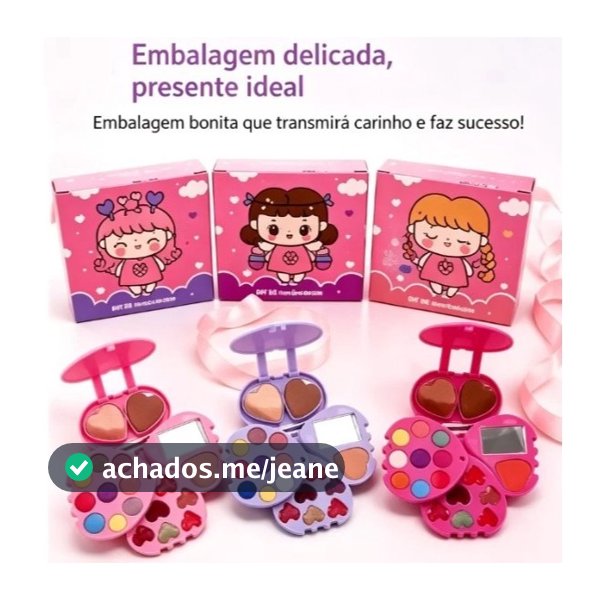 My life Estojo De Maquiagem Infantil Coração Menina MY8142