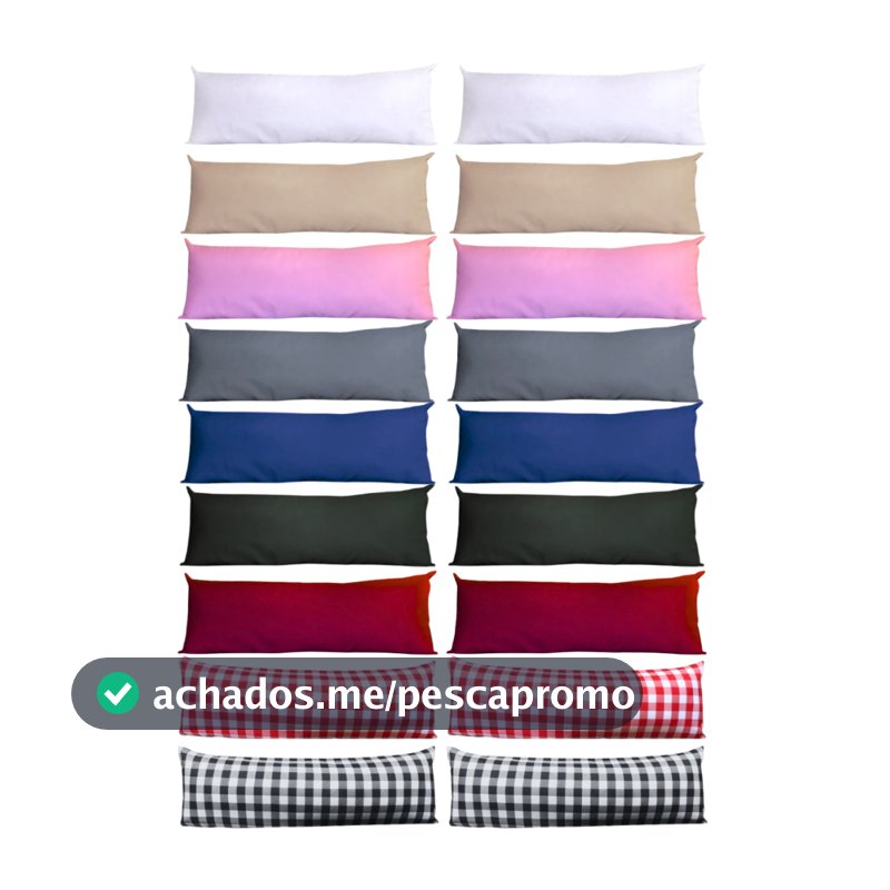 Capa 100X60 02 Peças Zíper Para Almofada Decorativa Sofá Poltrona Cama Encosto Travesseiro 60x100
