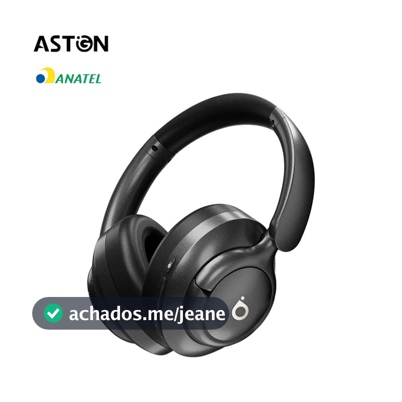 Astgn X Basike fone de ouvido Bluetooth sem fio  com redução de ruído montado na cabeça ANC
