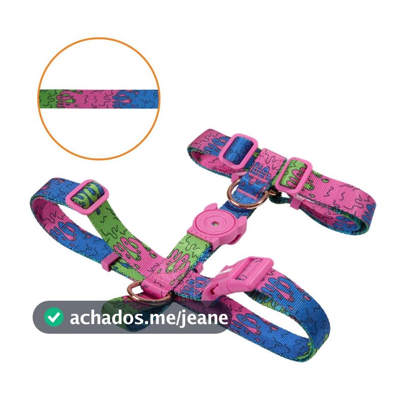 Peitoral H Estampada Para Cachorro LOZT Lords of ZeeTown ZeeDog