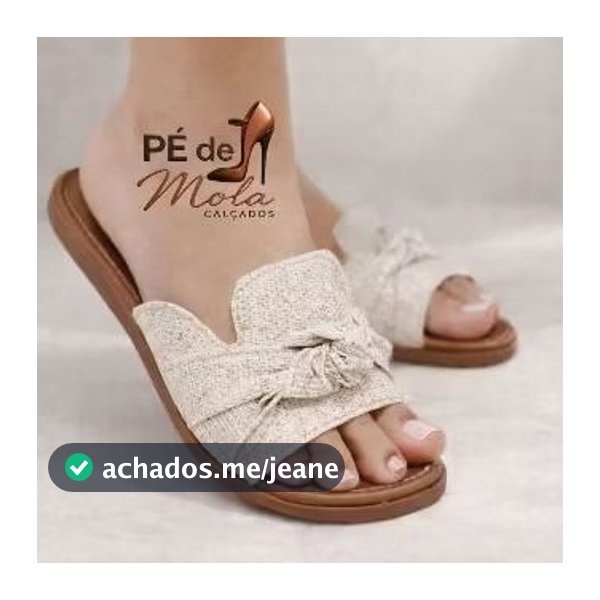 sandálias feminina rasteirinha plaina confortável leve e fácil calça na moda pra voce