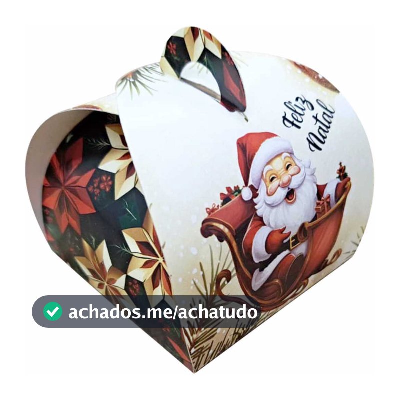 100 Peças - Embalagem lembrancinhas / Doces finos - Natal encantado