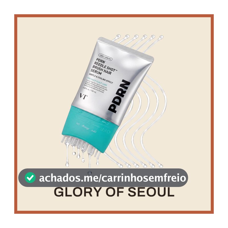 [NEW] VT COSMETICS PDRN Reedle Shot Brush Hair Serum 100ml