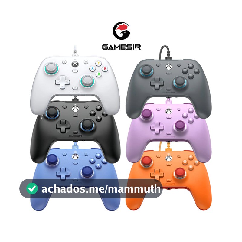 GameSir G7 SE Wired Controller for Xbox One, Series S/X PC with Hall Effect Membrane Buttons Paddles
