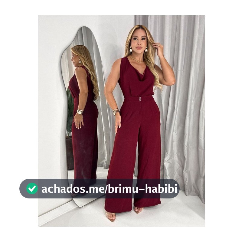 Conjunto Calça e Blusa Feminina | Conjunto Plus Size