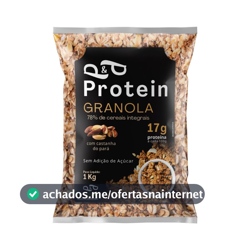 Granola P&P Protein Vegana Proteica Proteina 1Kg