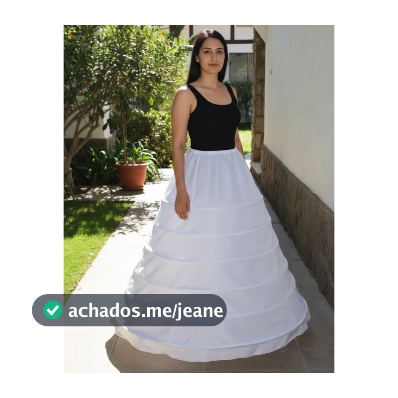Saiote Anágua de Armação para vestido de noivas e Festas 6 AROS