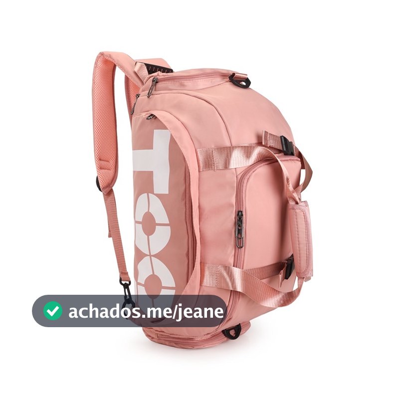 Bolsa Mala Esportiva Mochila Costa Transversal Fitness Treino Futebol Academia impermeável Jorge