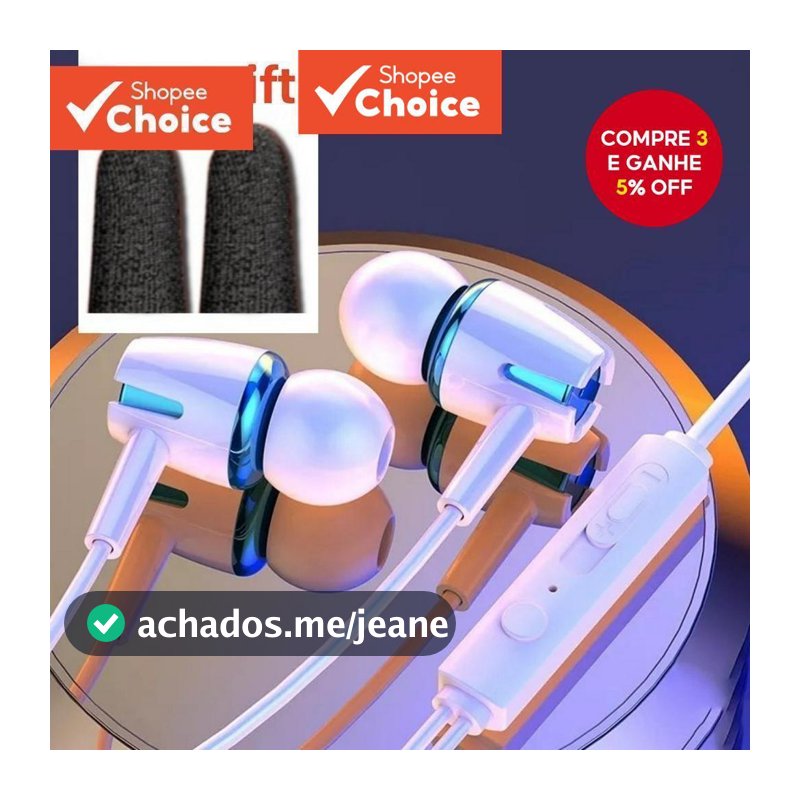 Fones De Ouvido Com Fio E18 De 3,5 Mm/tipo C Em Várias Cores, Com Graves Super 9d E Som Hi-fi Intra-auricular