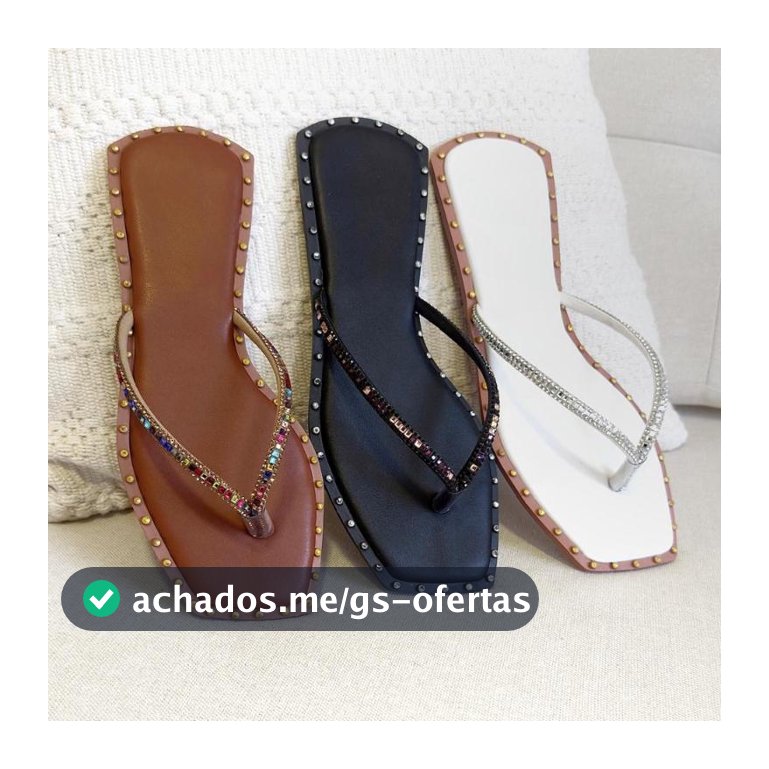 Sandalia Chinelo Feminino Rasteira Moda luxo Rasteirinha Feminina Macia Leve Confortável Lançamento